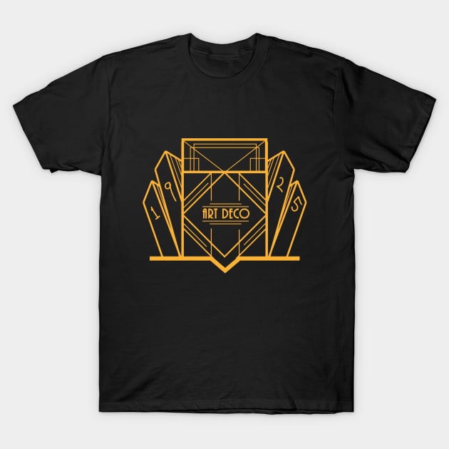 Deco 1925 T-Shirt by creationoverload